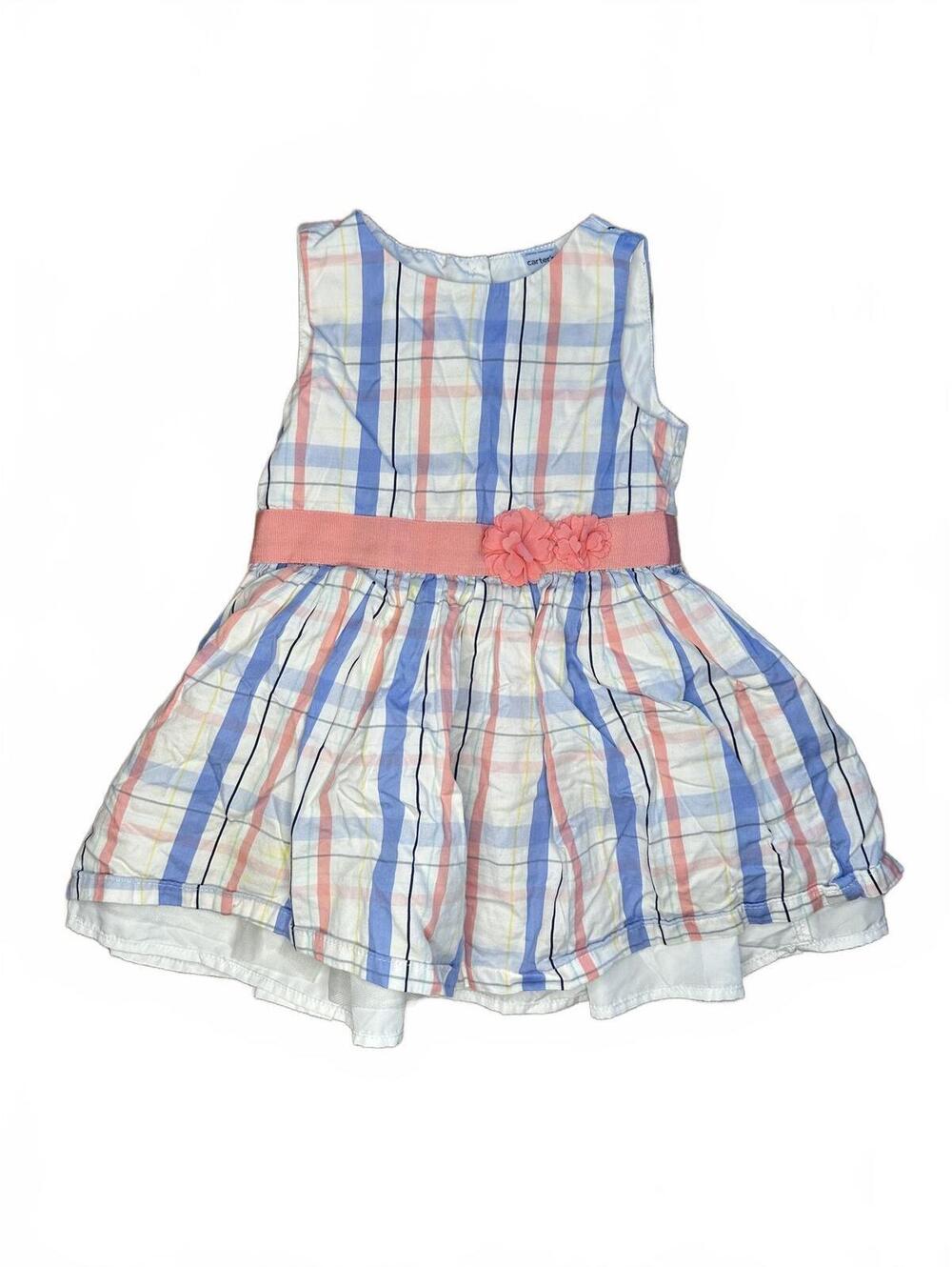 Carter's Plaid Sleeveless Dress 2T